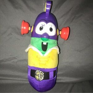 Veggie Tales Larry Boy Super Suction Pop Off Ears